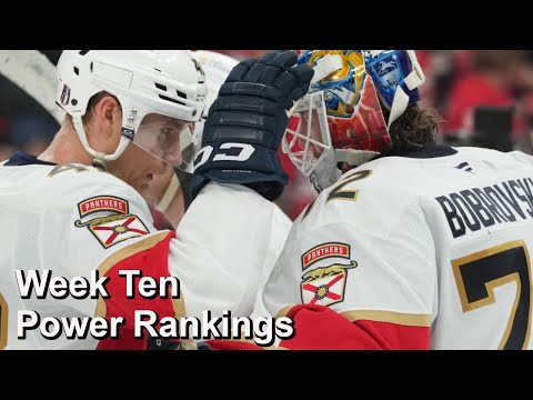 NHL Power Rankings, December 13th 2025 Edition