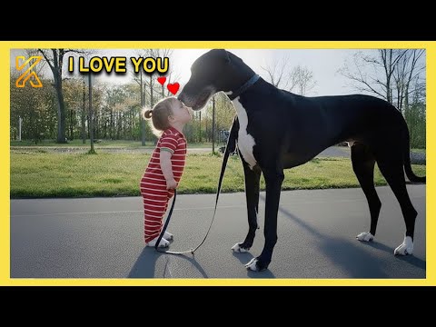 🐾👶 When Babies and Giant Dogs Grow Up Together — The Sweetest Best Friends Ever ❤️ | Funny Dog Video