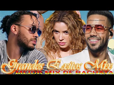 Mejor Mix de Bachata 2025 💘 Romeo Santos, Shakira, Prince Royce – Bachata Romántica y Moderna