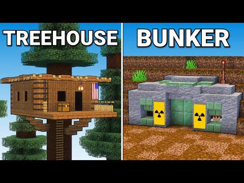 3 ULTIMATE Starter Bases For Survival Minecraft!