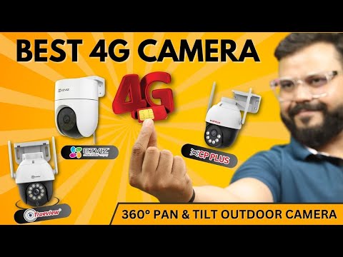 Best 4G Outdoor Camera in 2024 | 360° Pan & Tilt Camera