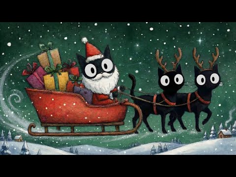 Black Cats Midnight Christmas: Uplifting Deep Bass Jazz for Festive Work & Comfort