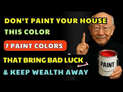 Don’t Choose Randomly! 7 House Paint Colors That Bring Bad Luck and Block Wealth
