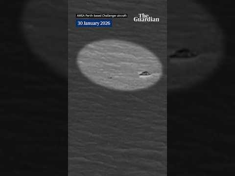 After Australian teenager's 4km swim to shore to save family, watch aerial footage of their rescue