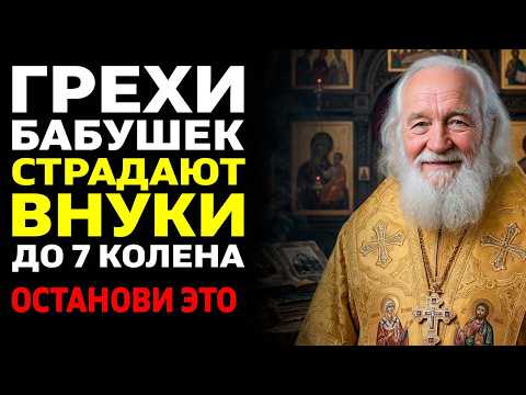БАБУШКИНЫ ГРЕХИ переходят на внуков! Как разорвать цепь проклятия? Откровение священника