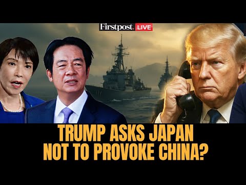 LIVE: Trump Advises Japan's Takaichi Not To Provoke China Over Taiwan | Firstpost America | N18G