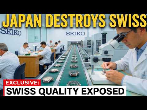 Why Japanese Watches Are DESTROYING Swiss Watches (The Factory Secret)