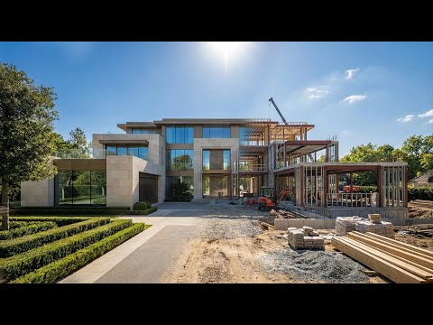 Ultimate Modern House Build & Interior Design (Timelapse)