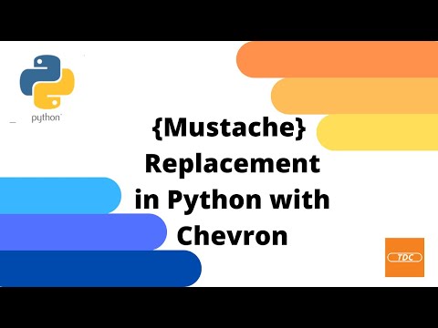 Mustache Replacement with Chevron in Python