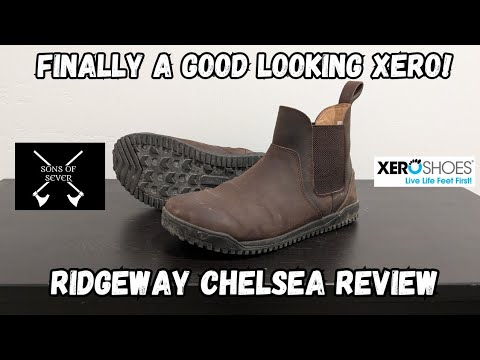 Xero Shoes Ridgeway Chelsea Review/Barefoot Hiking Chelsea Boot/Barefoot Rugged Chelsea Boot