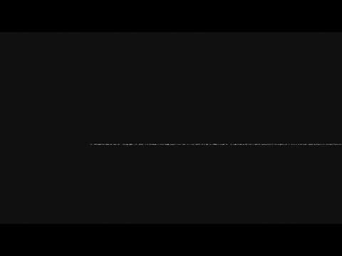 VHS Static Lines | Old TV Bad Signal | Black Background 4K (No Loops)