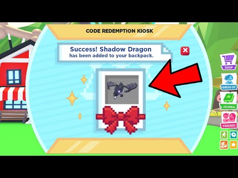 Redeem SECRET CODES in Adopt Me! (SECRET UPDATE)