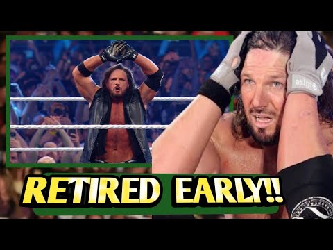 AJ STYLES RETIRES FOR GOOD🛑 Drops Gloves in Ring & Walks Away – You Won't Believe This RAW Goodbye