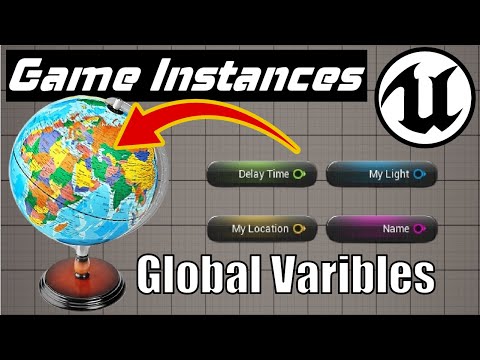 How to Make Any Variable Global in Unreal 5 | Game Instance