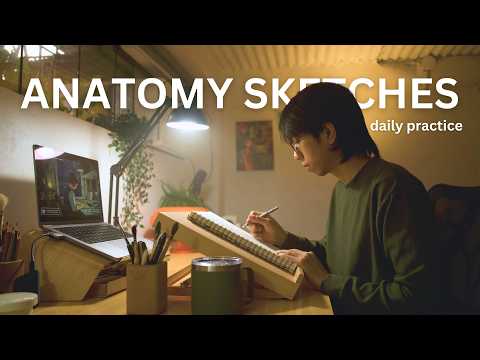How i practice drawing Anatomy