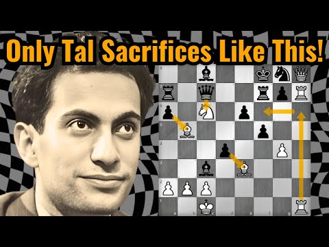 Mikhail Tal Sacrifices Everything EVERYWHERE! (I'm Speechless)