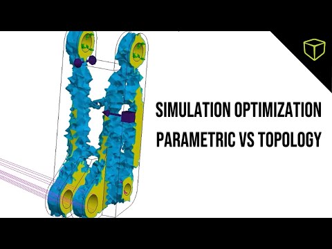 Parametric vs Topology Optimization with SOLIDWORKS Simulation