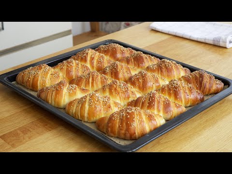 Univerzalni recept za kiflice slane ili slatke - meke i lisnate