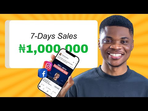 Facebook Ads to Sell Ebook (in LESS than 24 Hours) and Make your First N1,000,000