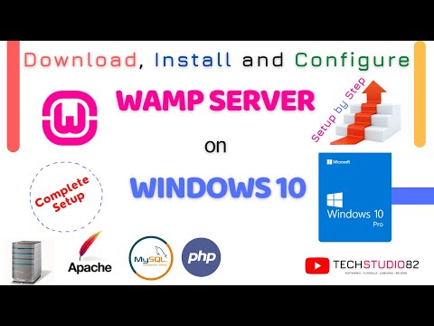 How to Download, Install and Configure WAMP Server on Windows 10 | Complete Setup | Virtual Host....