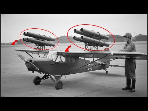 Они смеялись над его «странным самолётом» с базуками — пока он не сжёг «Тигры»