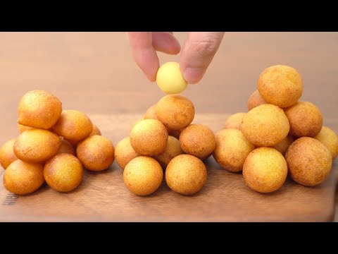 How to make Sweet Potato Ball? :: Classic Taiwan Street food