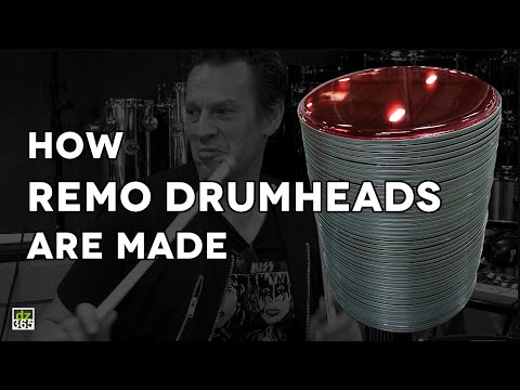 How Remo Drumheads are Made - The Full Factory Tour