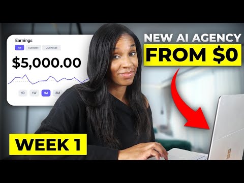 I started An AI Agency from $0 To Prove It’s not Luck - Week 1 I got a Win!