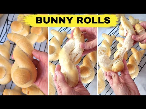 Cute Bunny Rolls for Easter 🐇🐇🐇
