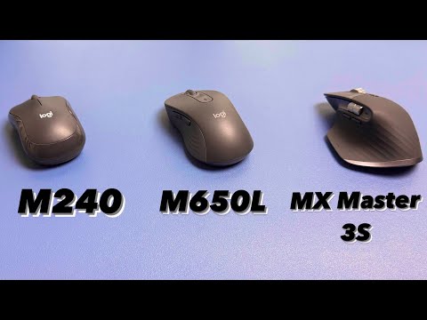 Which Mouse??? Logitech M240 VS M650L VS MX Master 3S