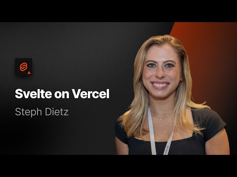 Steph Dietz: Svelte on Vercel