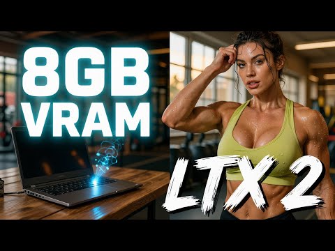 LTX 2 Q6 16GB on 8GB VRAM? 🤯 Free ComfyUI Workflow 2026