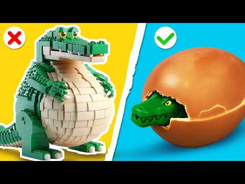 I recreated Italian Brainrot characters in LEGO, but they're PREGNANT!?!