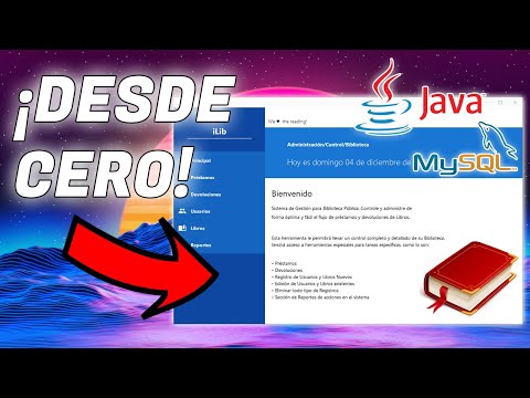 SISTEMA DE PRÉSTAMOS PARA BIBLIOTECA EN JAVA 🔥 | CRUD MYSQL MATERIAL DESIGN DESDE CERO | LOOK & FEEL