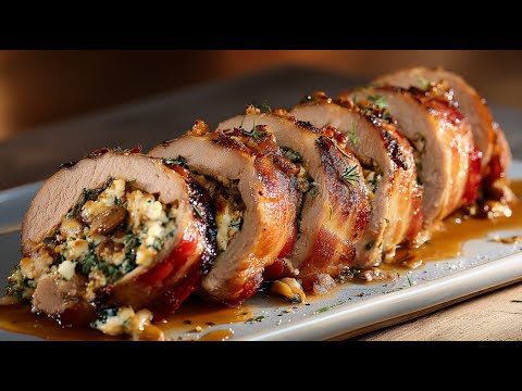 Surprise your guests at Christmas dinner! A Festive Pork Tenderloin Recipe!