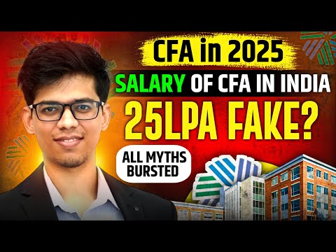 CFA SALARY in INDIA🔥MYTHS BUSTED! CFA salary, jobs, company, etc.| CFA course 2025 full details|CFA