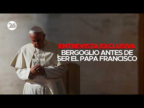 La entrevista inédita a Jorge Bergoglio antes de ser el papa Francisco | archivo de #Canal26