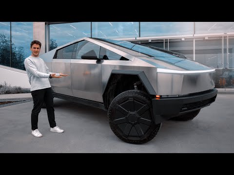 Je découvre le Cybertruck de Tesla en exclusivité !