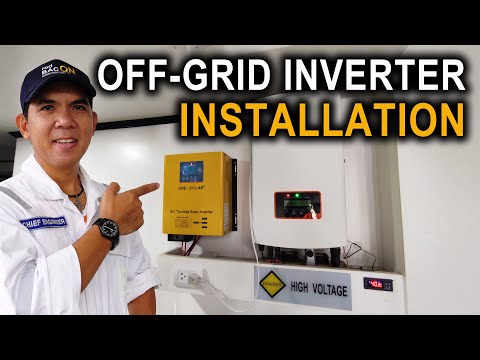Off-Grid Inverter Installation with Diagram
