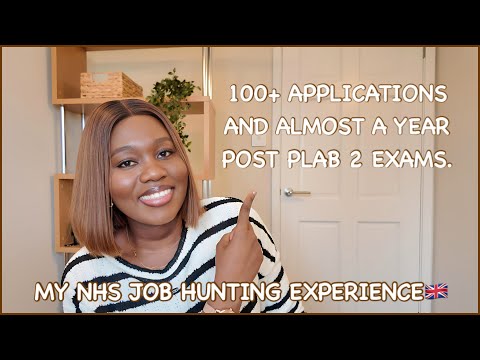 My NHS Job Hunting Experience!