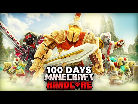 I Survived 100 Days in Ancient Sparta in Minecraft.. Here's What Happened..