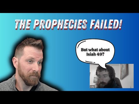 Christian struggles with failed Jesus prophecies, but keeps his calm. (W Ruby) | DZ Debates