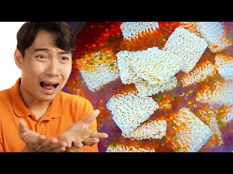 How Can You Mess Up INSTANT RAMEN? (Grandpa Kitchen) - REUPLOAD