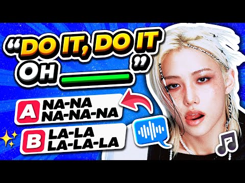 🤔 Guess the Missing Lyrics! 🎶 (K-Pop Song Edition) ⭐ ANSWER - KPOP QUIZ 🎮