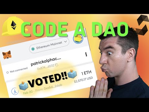 How to build an on-chain DAO | Typescript & Solidity (Python version in description)