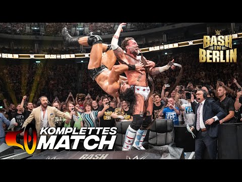 KOMPLETTES MATCH: CM Punk vs. Drew McIntyre | Strap Match: Bash in Berlin 2024