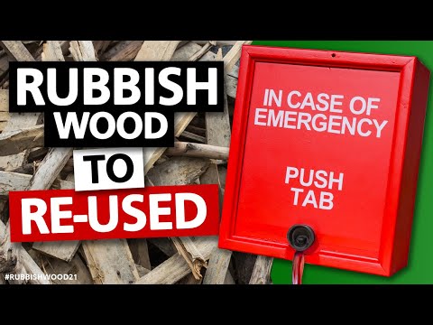 Creating an Emergency Wine Box from Rubbish Wood