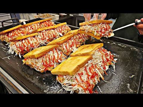 침샘 폭발🔥 가성비부터 전설까지! 한국 토스트 몰아보기 Top5ㅣTop 5 Must-Try Korean Street Toasts – Crispy, Cheesy & Legendary