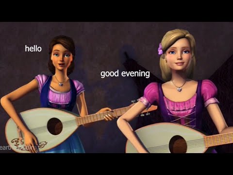 Barbie and The Diamond Castle but it's edited and mostly out of context