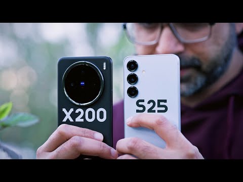 Samsung S25 vs Vivo X200 CAMERA COMPARISON